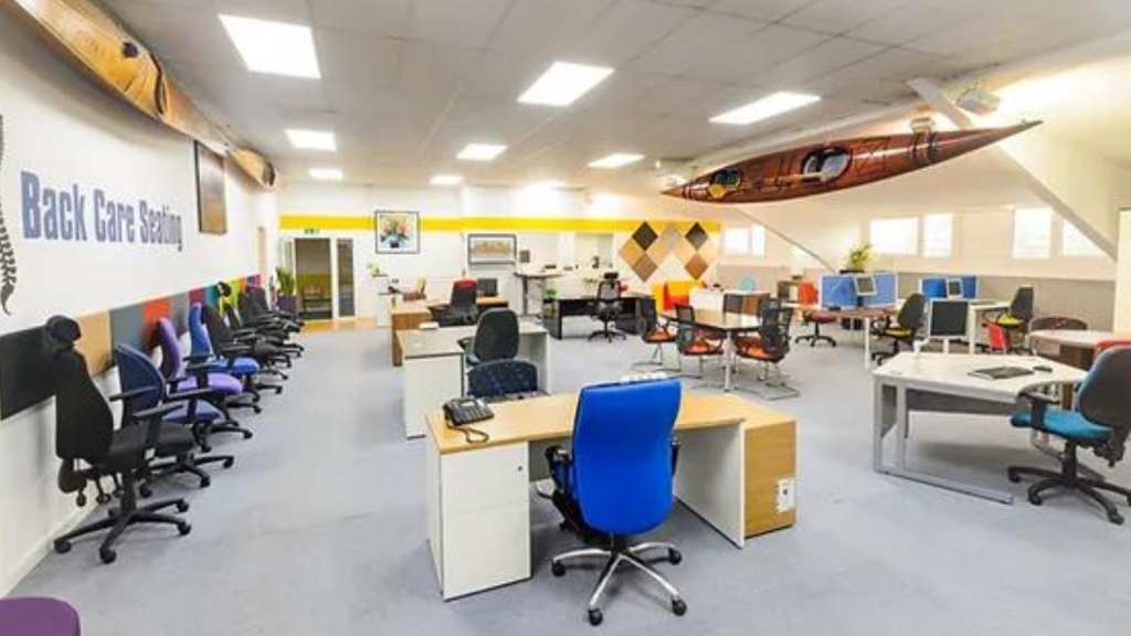 Bury St Edmunds showroom for Select office furniture.